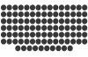 100 Silikonpolierer Rad schwarz 