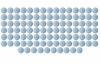 100 Silikonpolierer Linse blau 
