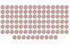 100 Silikonpolierer Rad rosa