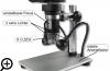 Tisch Mikroskop mit Monitor und Akku